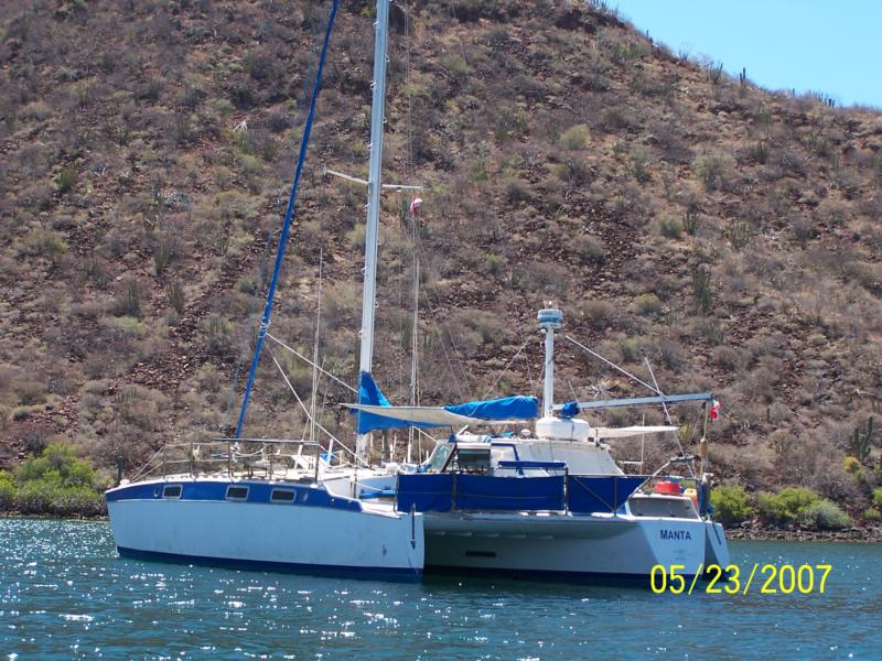 My boat / Home in the Sea of Cortez