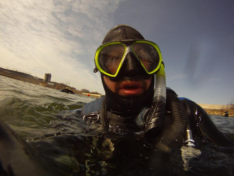 60 degree water! / Mt. Storm Lake,WV / Mar-2011