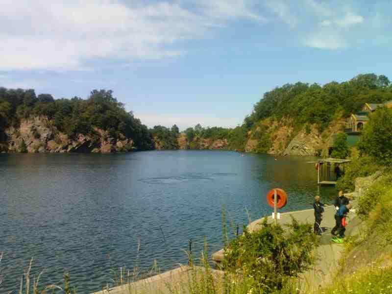 stney cove, quarry, uk