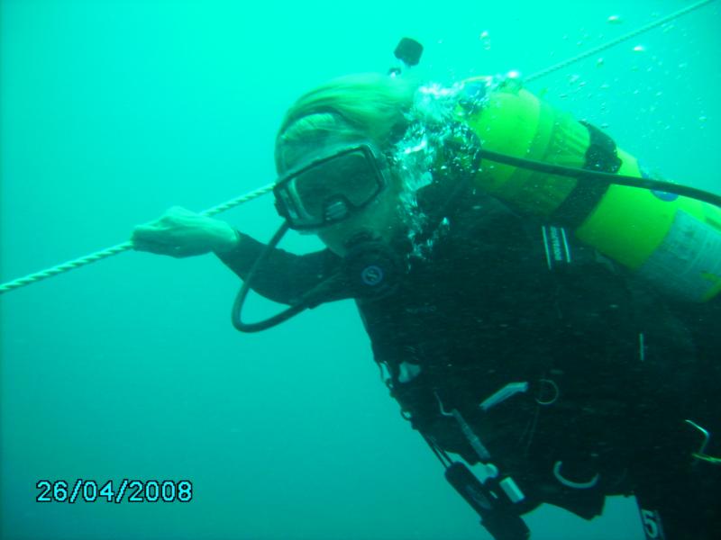 Me 1st dive