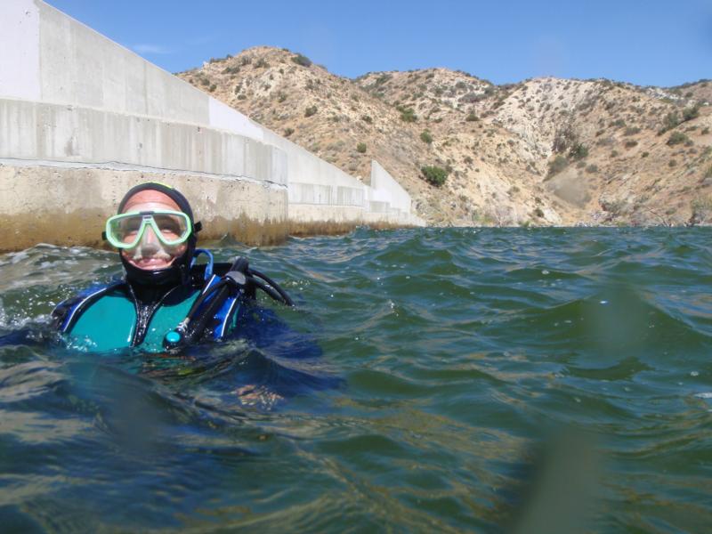 6-11-11 Dam diving