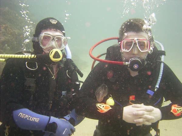 me & dad at coffs harbour 1999