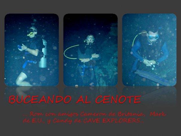 Cenote divers