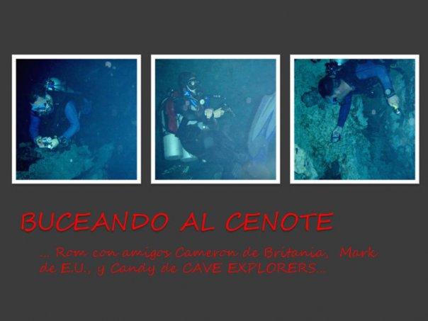 Cenote divers