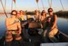 Sundowner on the Okavango Delta