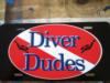 Diver Dude Car Tag