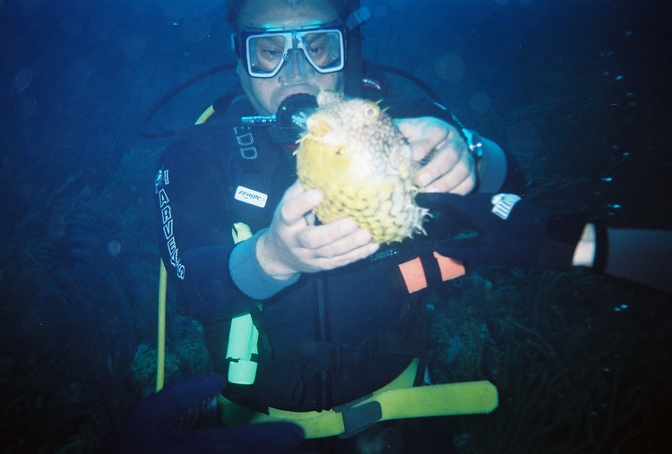 Edd & Puffer Fish, West Palm Beach, FL