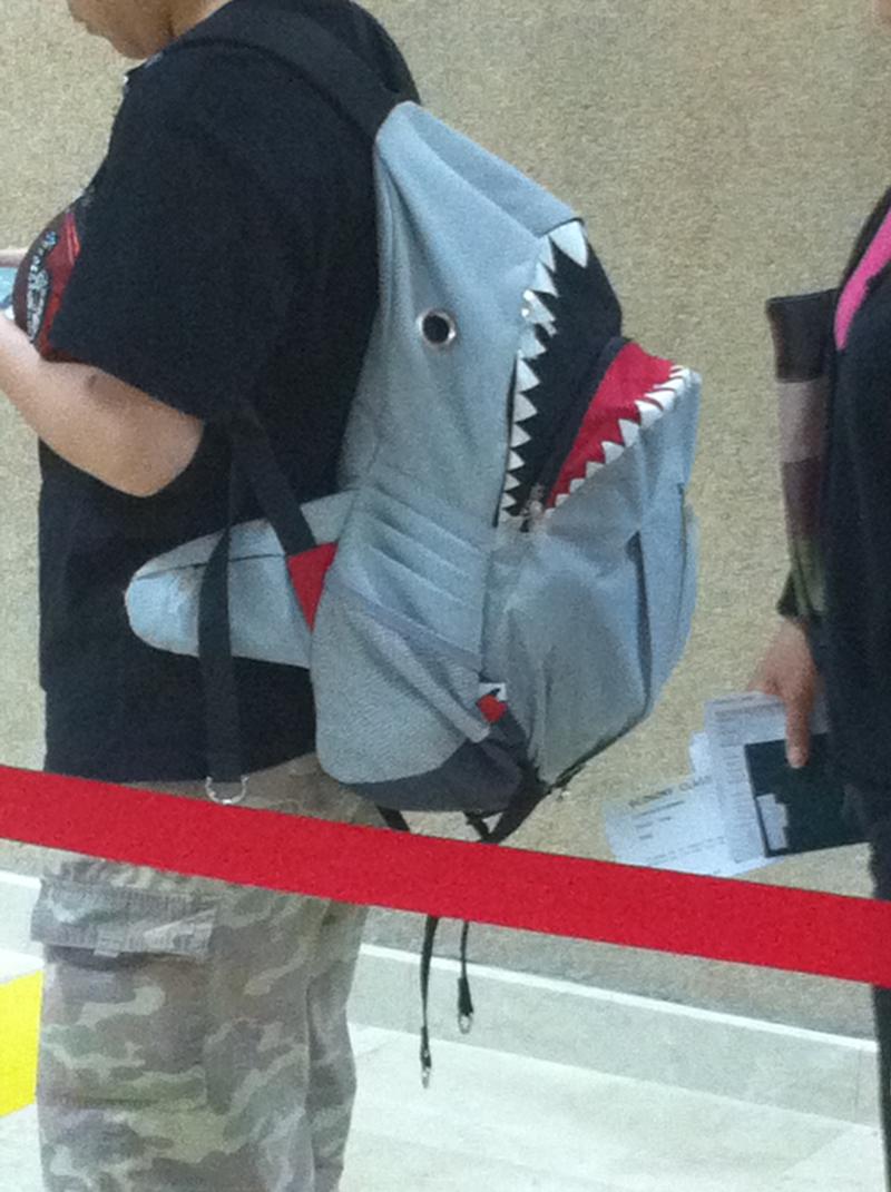 Back Pack At Airport - Philippines