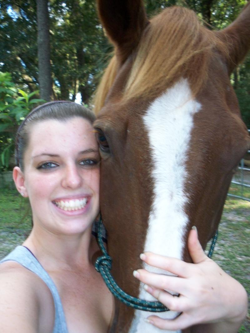 Me and my horse, Captain