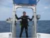 Coming up on the Dive Lift of Capt. JT, Hatteras, N.C. August 13, 2011 from Dixie Arrow