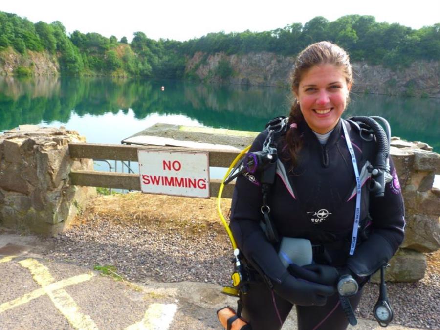 Stoney Cove Quarry Dive, England