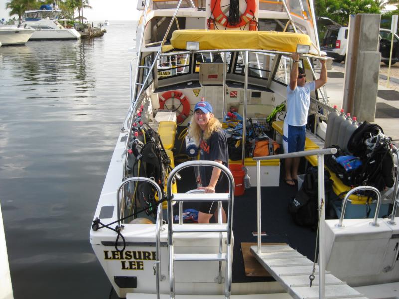 Sombrero Reef July 2011 Heading Out