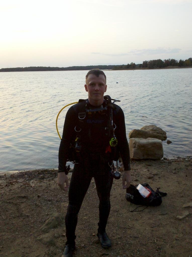 Me at Lake Murray, OK