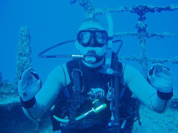 me on the san pedro, HI 130’ deep