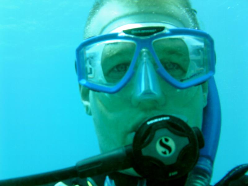 Me on my first dive