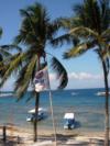 View of Small La Laguna beach, Puerto Galera, Philippines