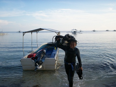 house reef dive