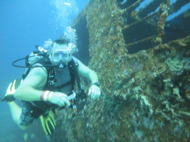 1st Wreck dive