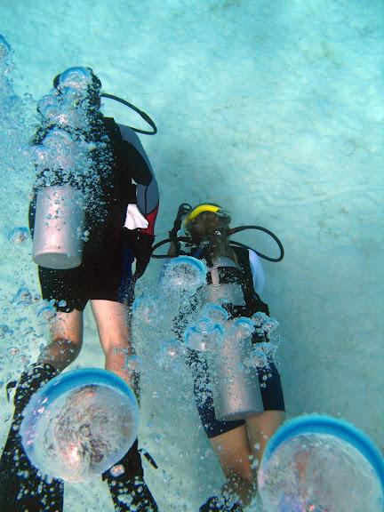 Nav Dive in Bigej Lagoon