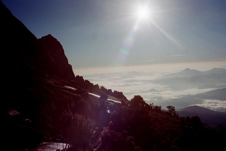 Sleeping above the clouds