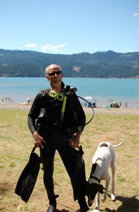 Diving at Lost Creek Lake