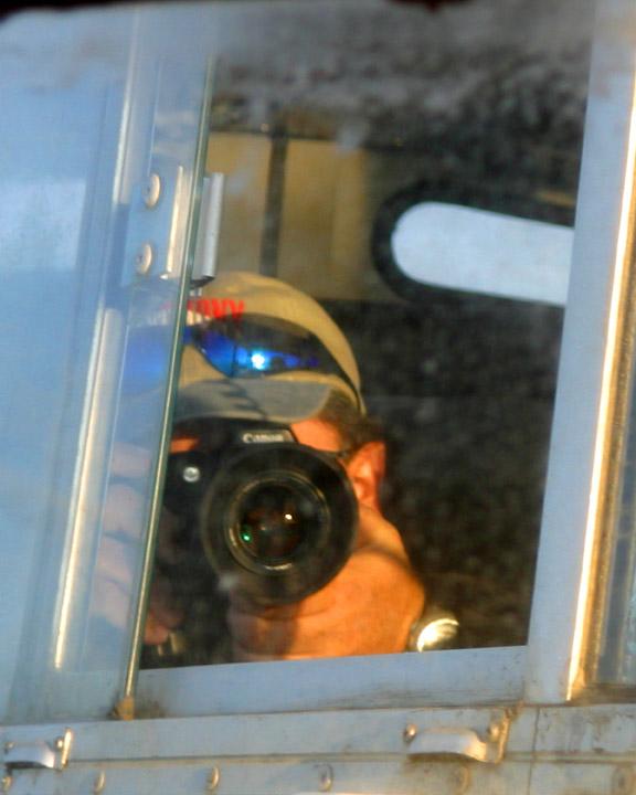 Me on Hovercraft in Prudhoe Bay Alaska