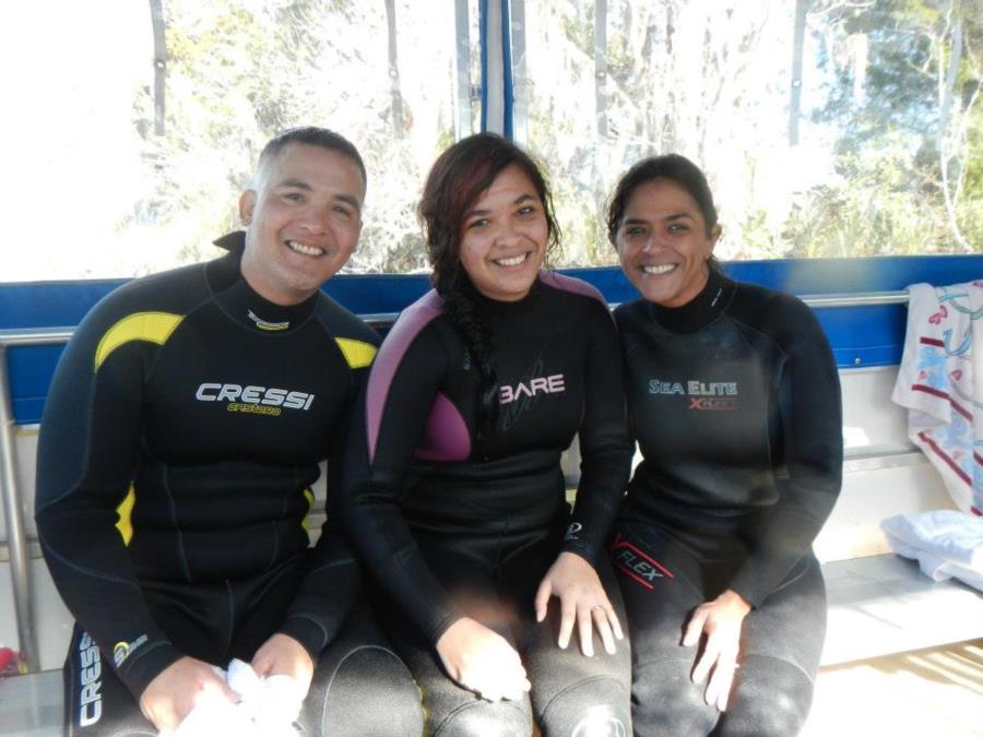 Swimming with Manatees