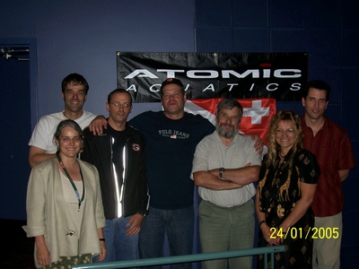 Board members of our Dive Club, I`m in the middle