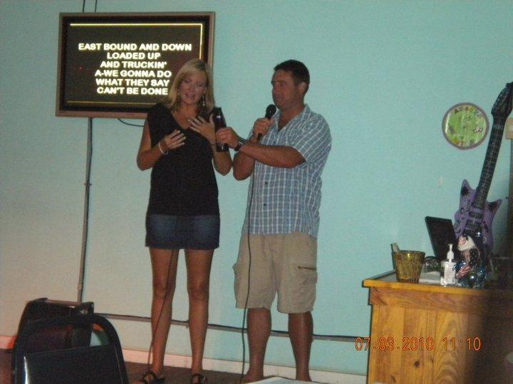 Me and Wendy Weston at st. joe beach florida