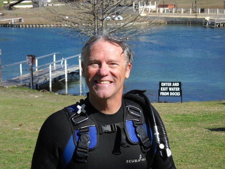 Dan at Vortex springs