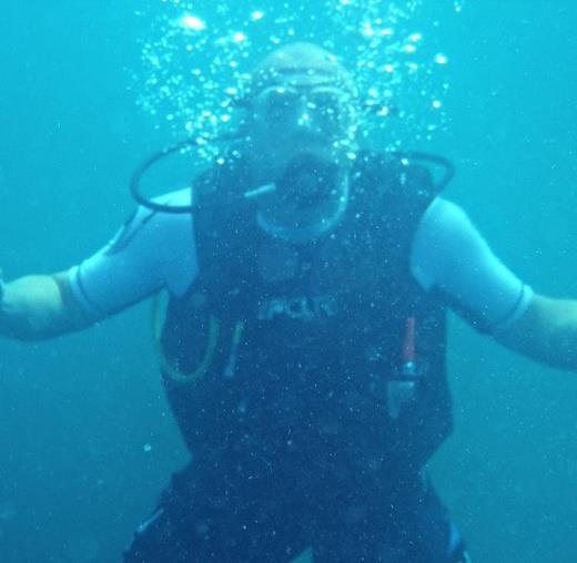 Diving at Dibba Rock UAE