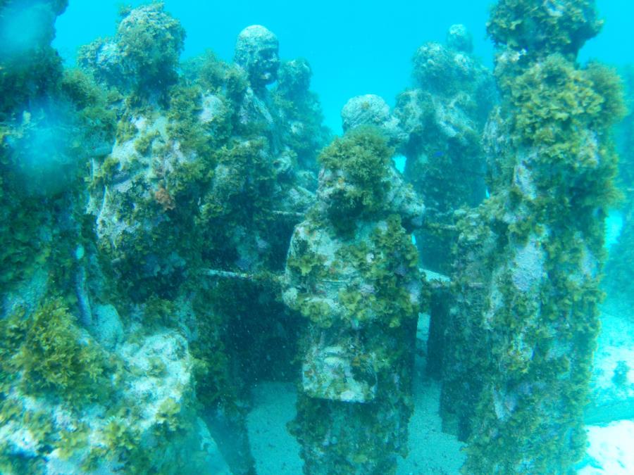 Underwater museum Cancun