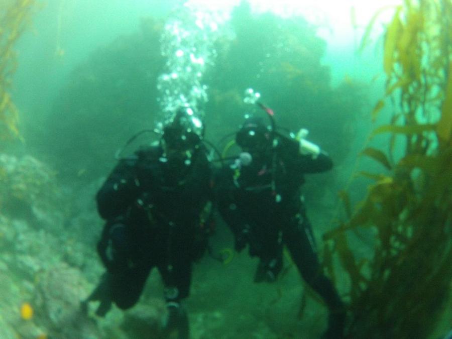 Me and one of my dive buddies