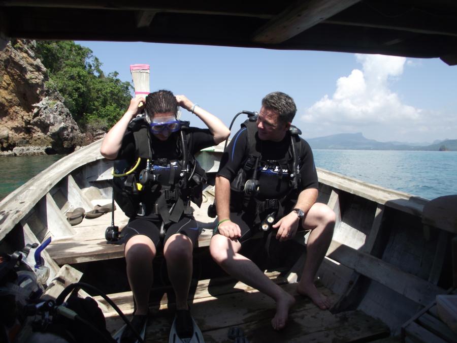 Gray’s First Dive, Koa Ya Noi, Thailand 2010