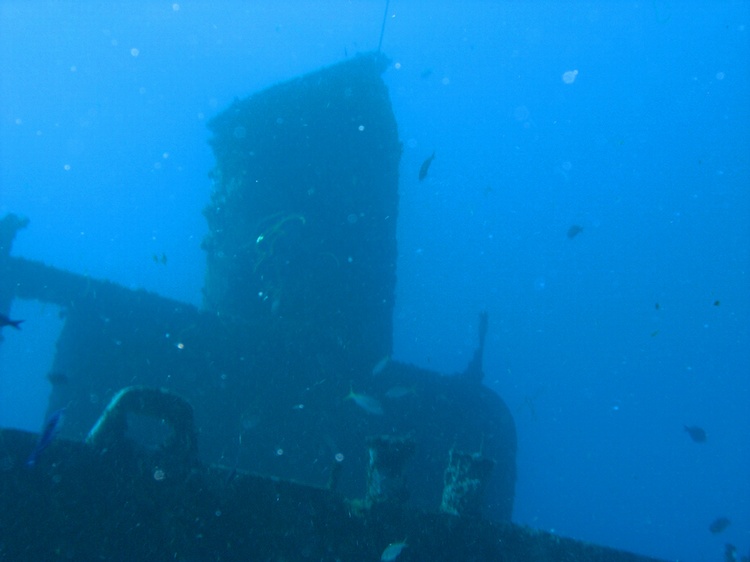 Wreck Dive C-58 Cancun Mexico 04-02-07