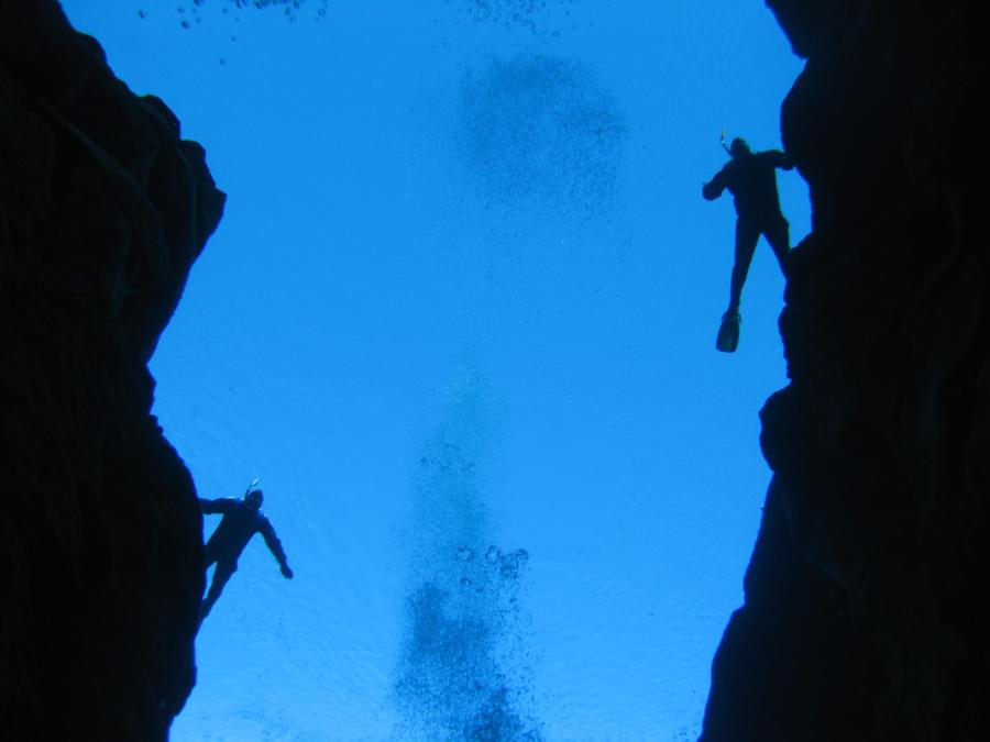 Mid Atlantic Ridge fault, Iceland