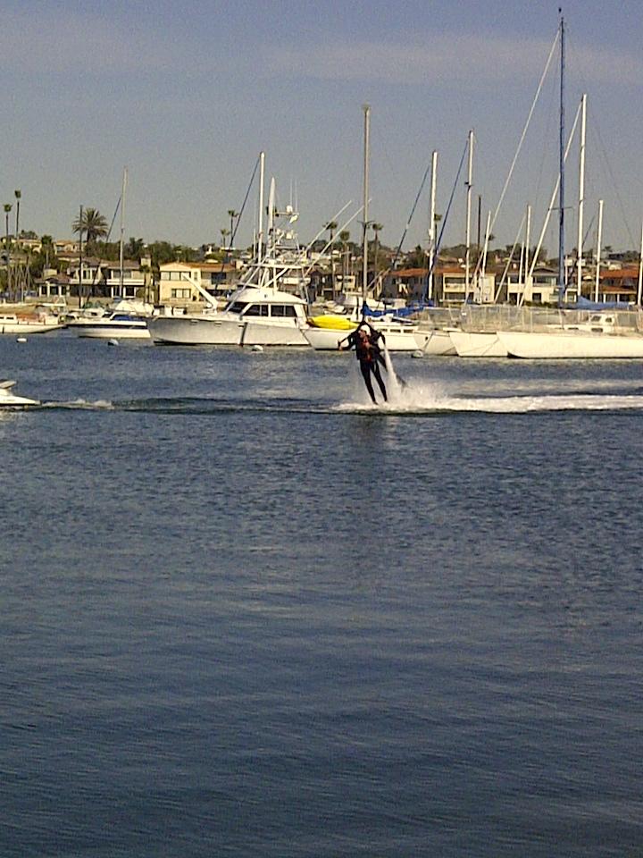 JetLev Newport Beach Water Jet Pack