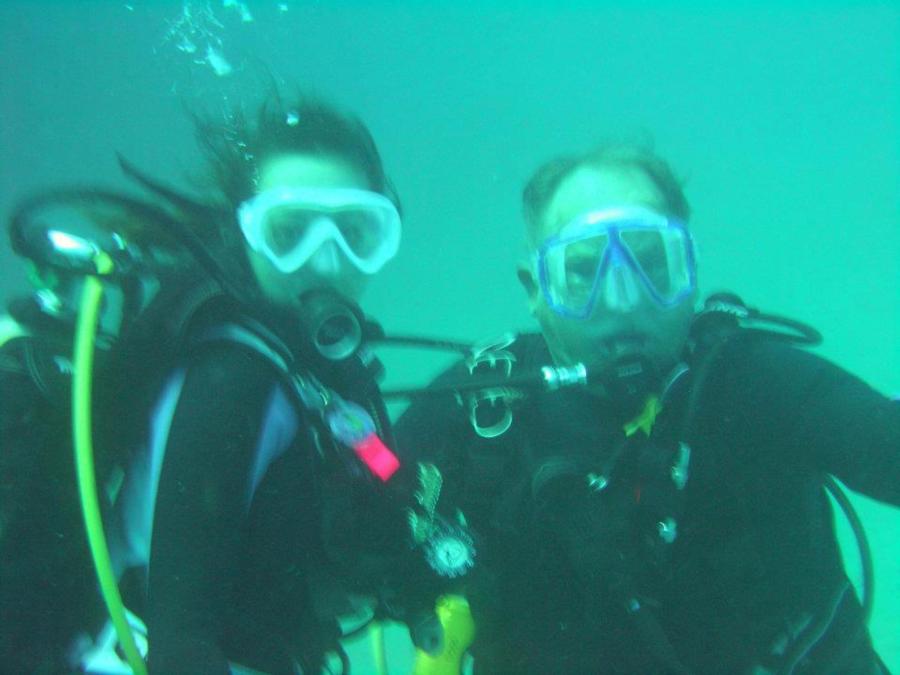 Me & Doug Dive Buddies Bonaire