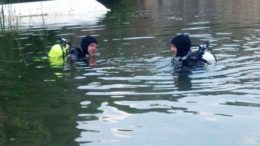 Diving at Jeff’s Quarry