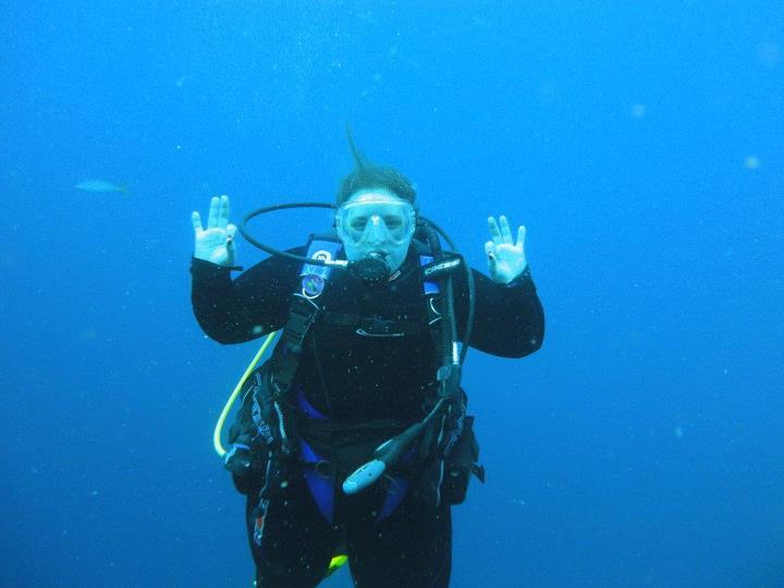 First Dive