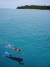 snorkelling near Pulau Matas