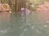 Diving the ’Power Dam’ in Schubert’s Gap, Bethel PA, along the Appalacian Trail.