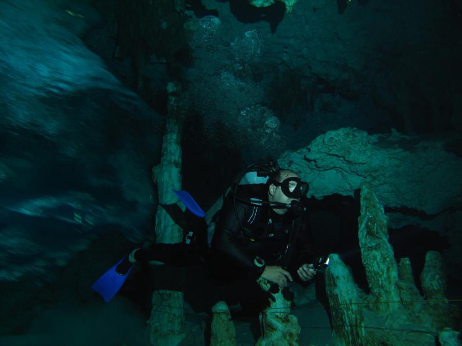 Cave Diving in Mexico