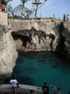 Cliff Jumping Jamaican style