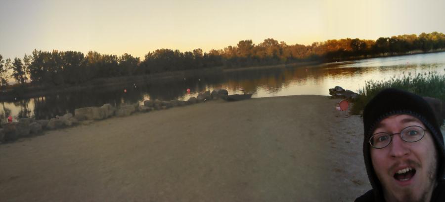 Night dive at Haigh Quarry