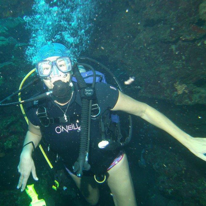 Me - Mary’s Place, Roatan, Honduras