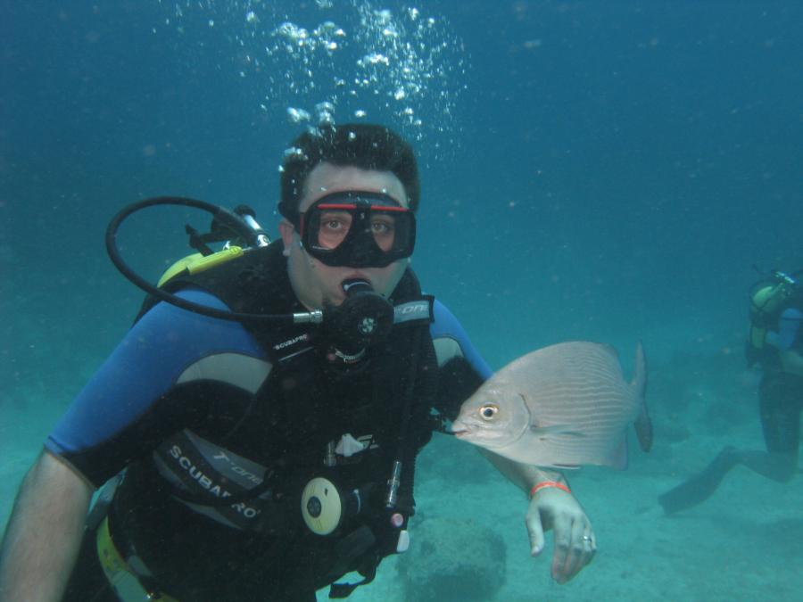 Playa Coral, Cuba - Me and Fish