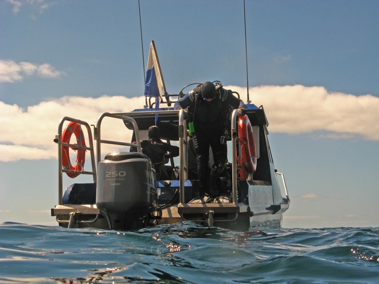 Dive HQ`s New 759 Stabie, Merc`s, NZ