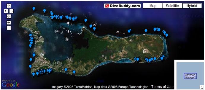 Cayman Islands dive sites on DiveBuddy.com:  www.divebuddy.com/divesites.aspx