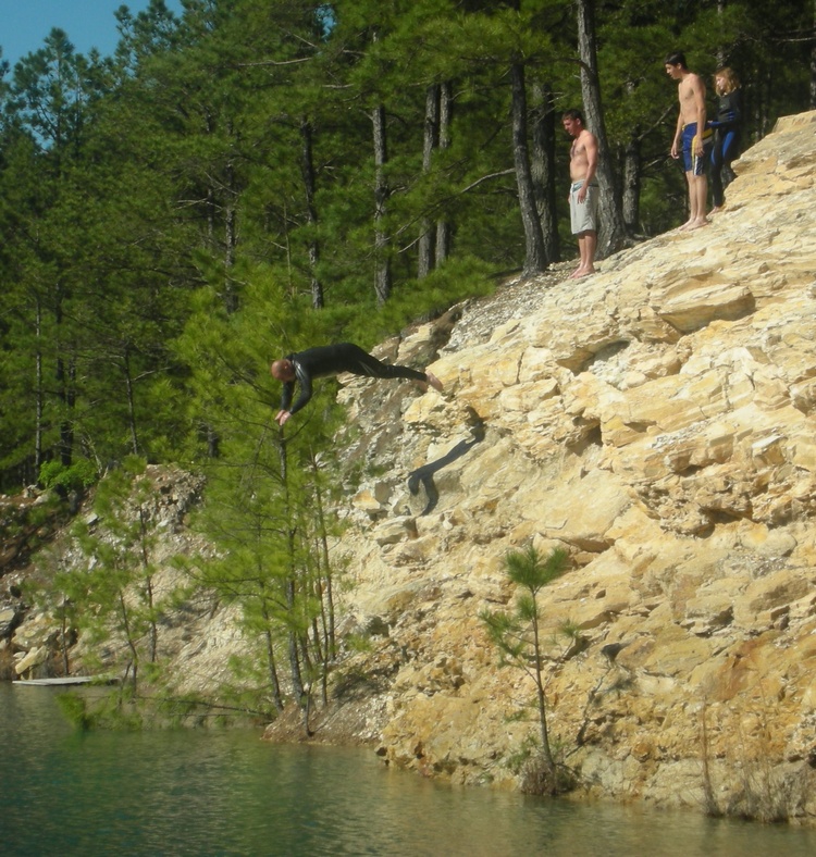 Blue Lagoon Cliff Dive